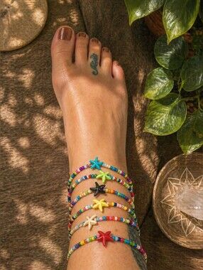 ✨ Coastal Starfish Anklets ✨